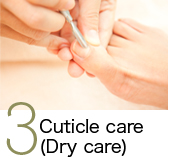 3．Cuticle care (Dry care)