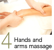 4．Hands and arms massageジ