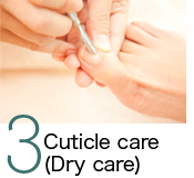 3．Cuticle care (Dry care)